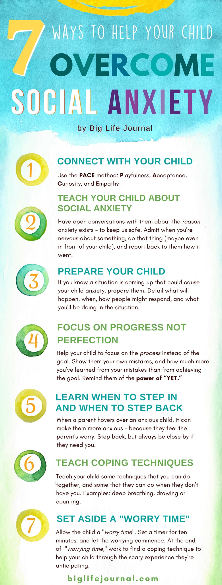 How To Help A Child Overcome Social Anxiety Big Life Journal