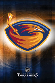 Nhl Hockey Team Logo Posters Tagged Atlanta Thrashers Posters Sports Poster Warehouse