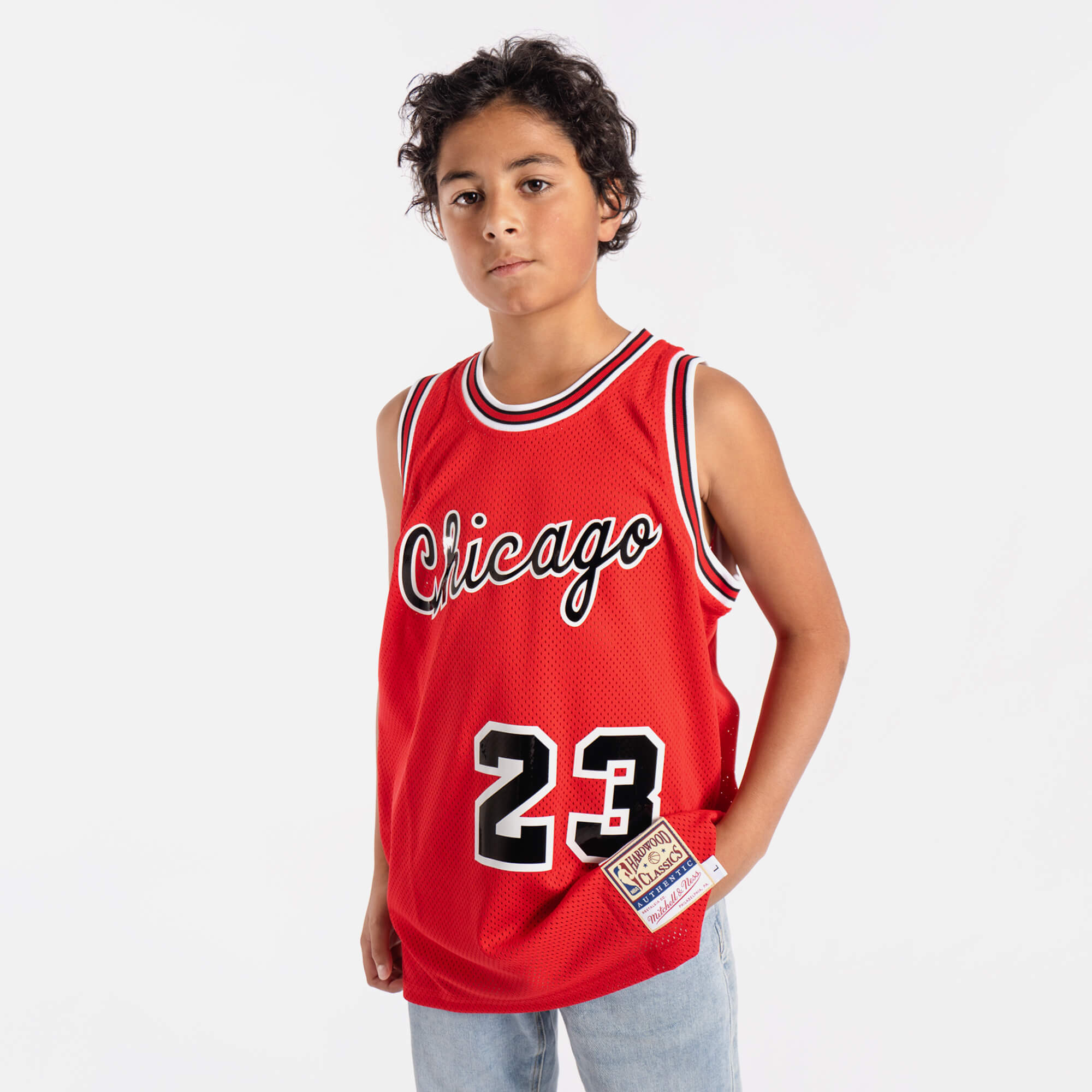 Michael Jordan Youth Chicago Bulls Premium Rookie Nba Authentic Jersey Basketball Jersey World