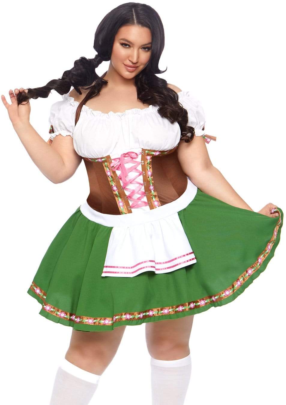 Plus Gretchen Oktoberfest Costume Sexy Plus Size Costume Leg Avenue