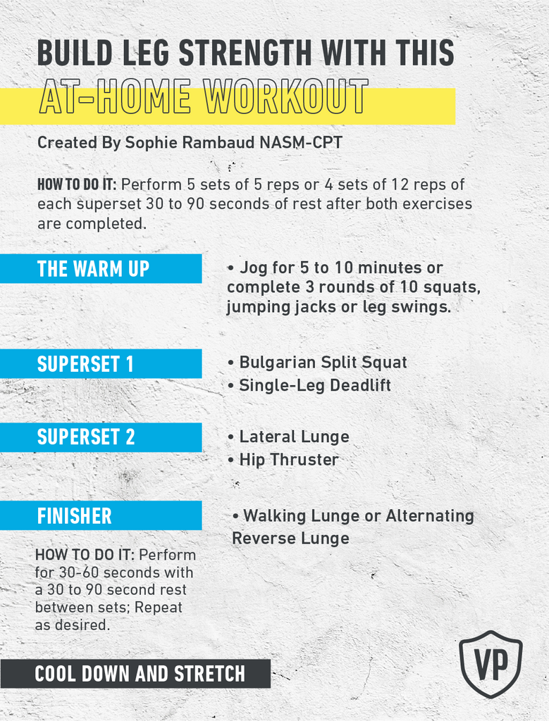 How To Level Up Your Leg Workouts At Home Vital Proteins