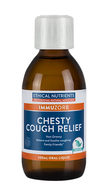 Ethical Nutrients Chesty Cough Relief 200ml Healthmasters