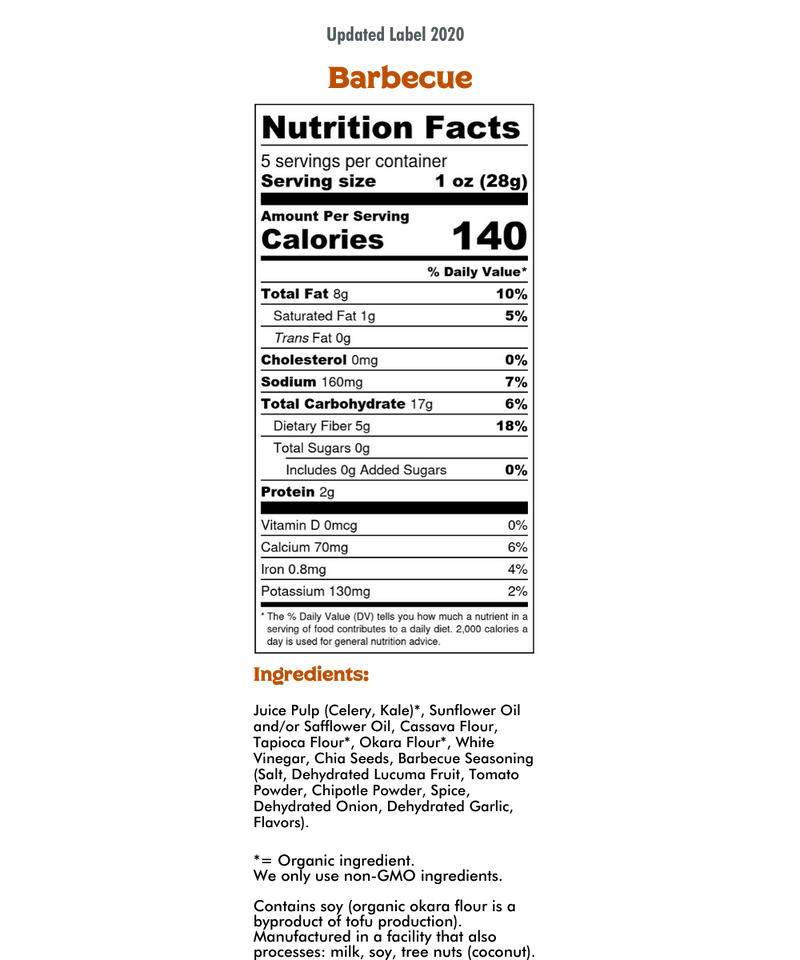 Spicy Barbecue Pulp Chips