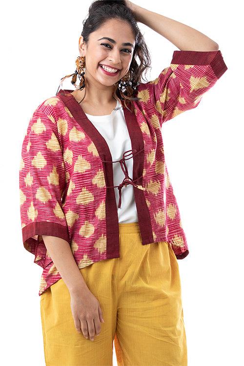 Buy Creative Bee Zulu Handwoven Ikat Cotton Shrug Women Online Okhaistore