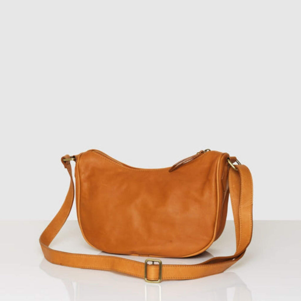 Brooklyn Crossbody Leather Tan Leather Handbags Nz Italian Leather Simple Mayhem