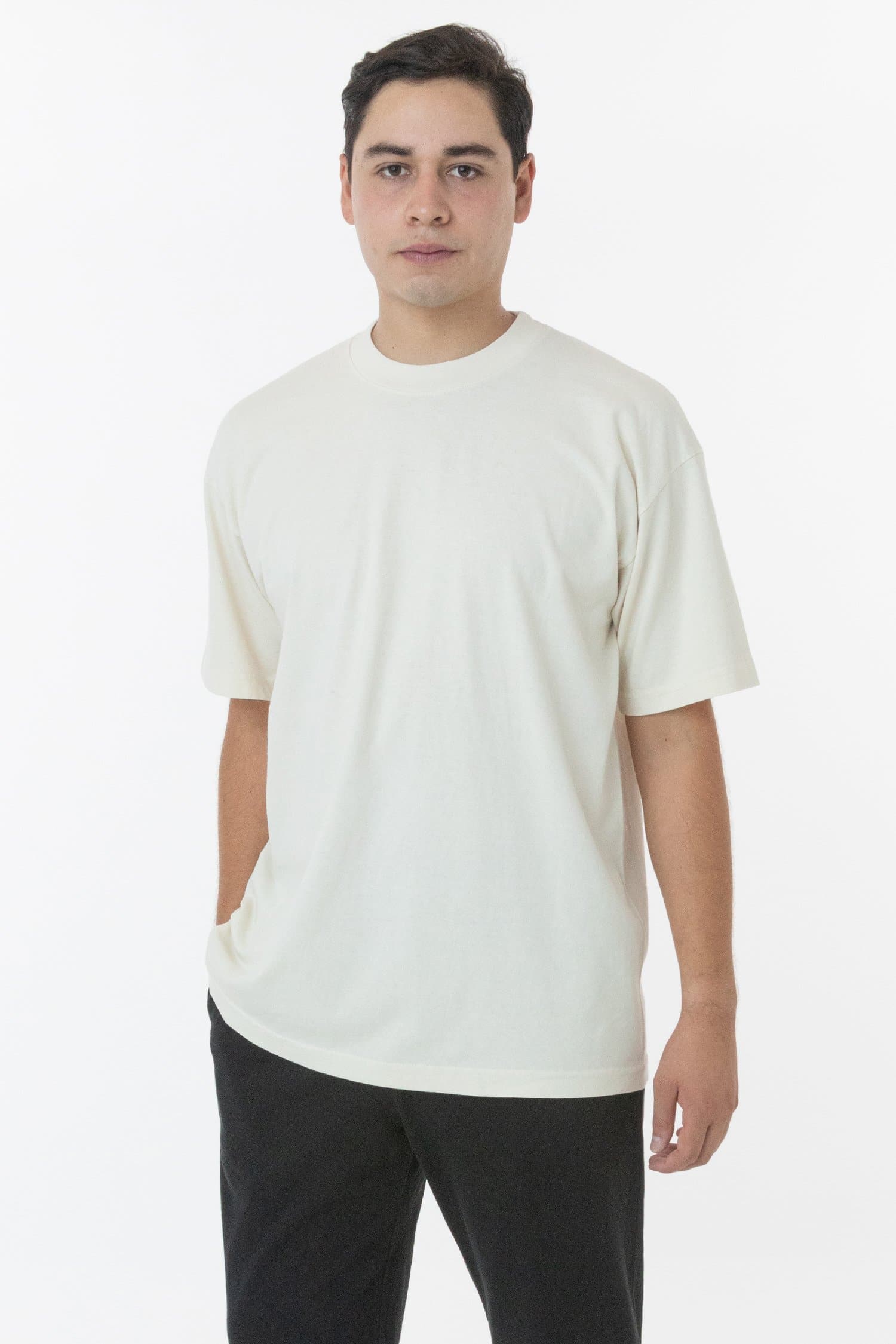 1801gd 6 5oz Garment Dye Crew Neck T Shirt Los Angeles Apparel