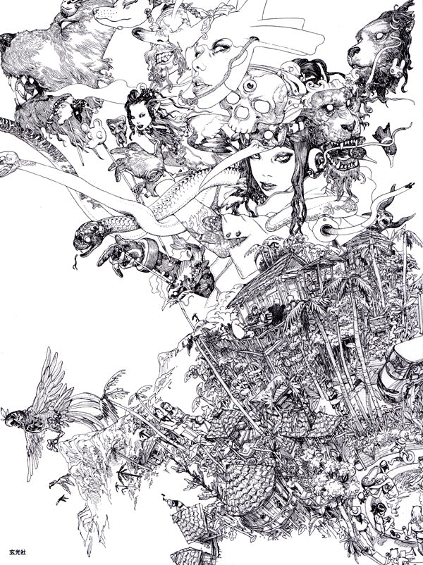 Terada Katsuya Kim Jung Gi Illustration Book Superani Us