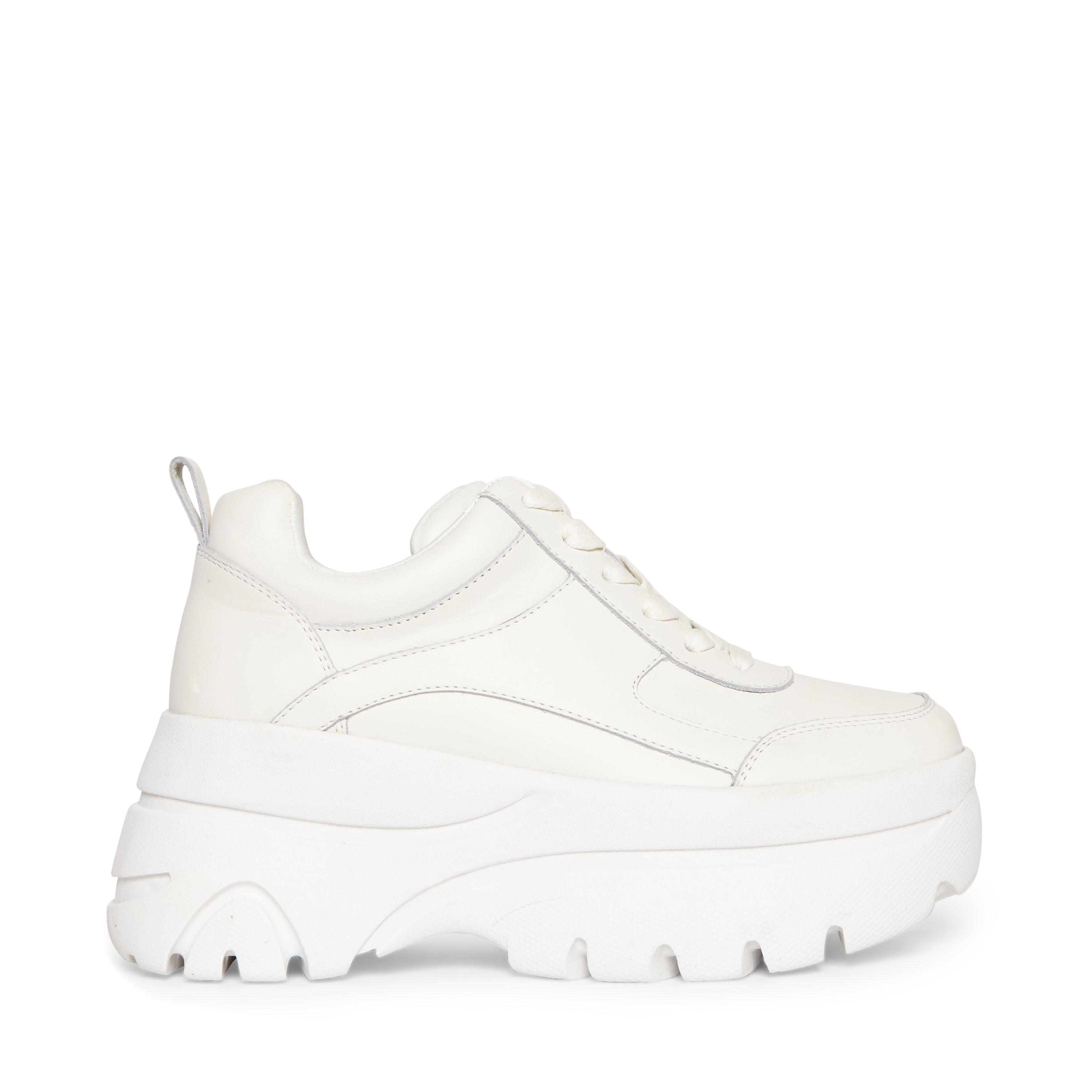 Hansel White Platform Sneakers Women S Big Bottom Sneakers Steve Madden