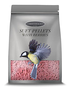 Johnston Jeff Suet Pellets With Berries Bird Food Longcombe Cross