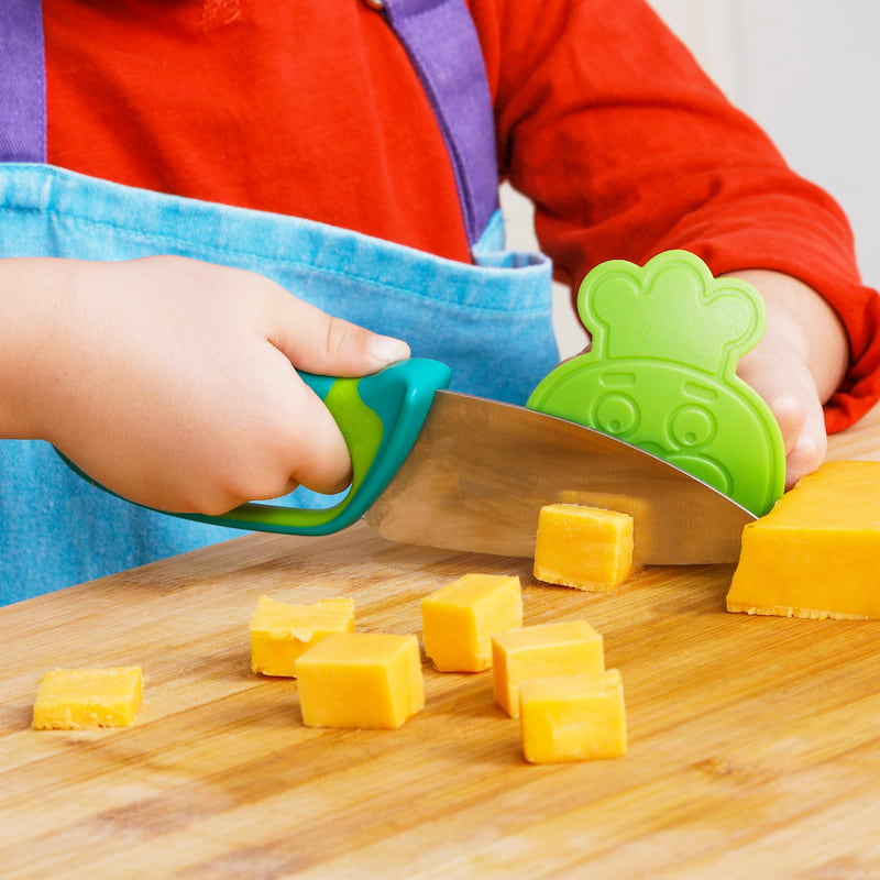 Couteau Vert Chefclub Kids Chefclub