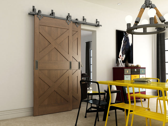 Bypass Sliding Barn Door Hardware Sliding Door Aubarndoor