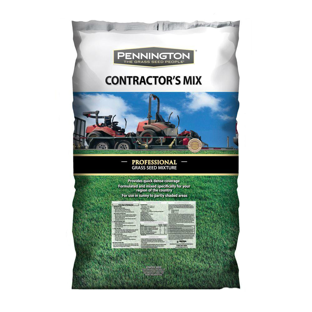 Pennington 100520262 Contractors Mix Pro Grass Seed Mixture Central Toolbox Supply