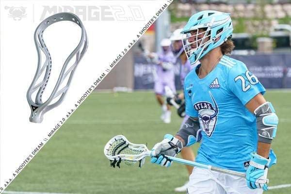 Ecd Mirage 2 0 Elite Pocket Strung Mens Attack Lacrosse Head Lacrosse Fanatic