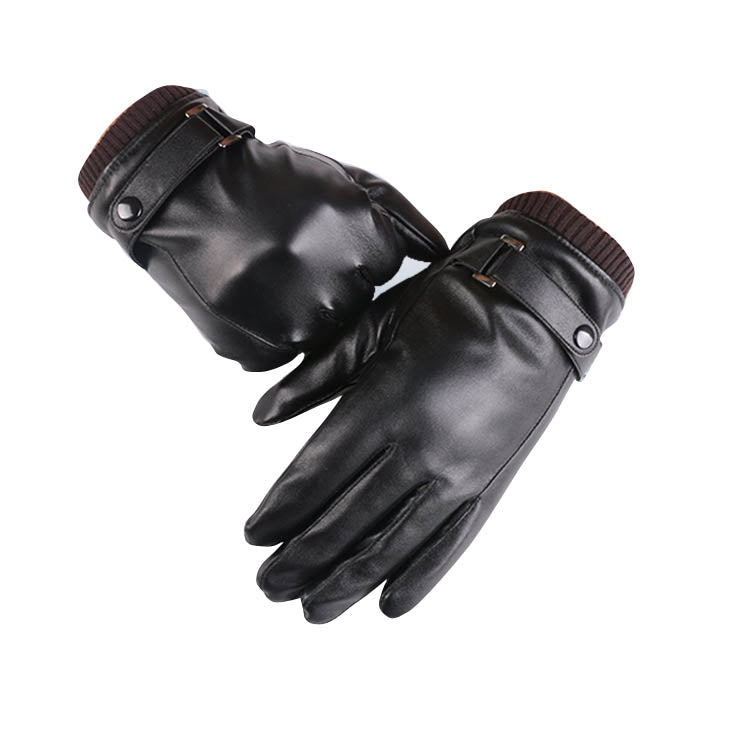 Mens Warm Black Leather Gloves All Products Are Discounted Cheaper Than Retail Price Free Delivery Returns Off 63