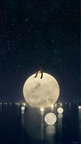 Galaxy Iphone Moon Wallpaper If you're looking for more backgrounds iphone/ipad 1. galaxy iphone moon wallpaper