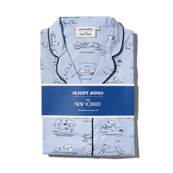 Sleepy Jones S Doggone Pajamas Women S Fit The New Yorker Merch