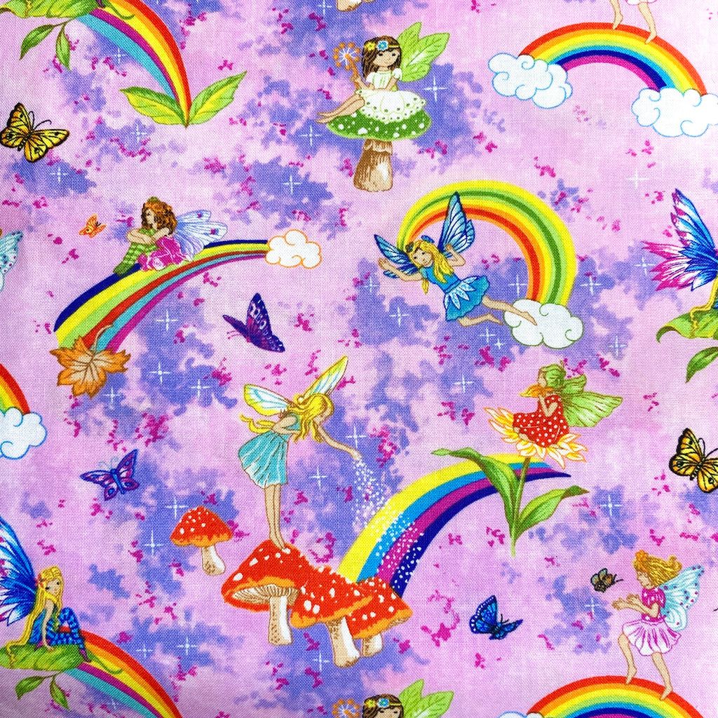 Fairies And Rainbows Face Mask Vogue Baby Little Madam Nz Boutique