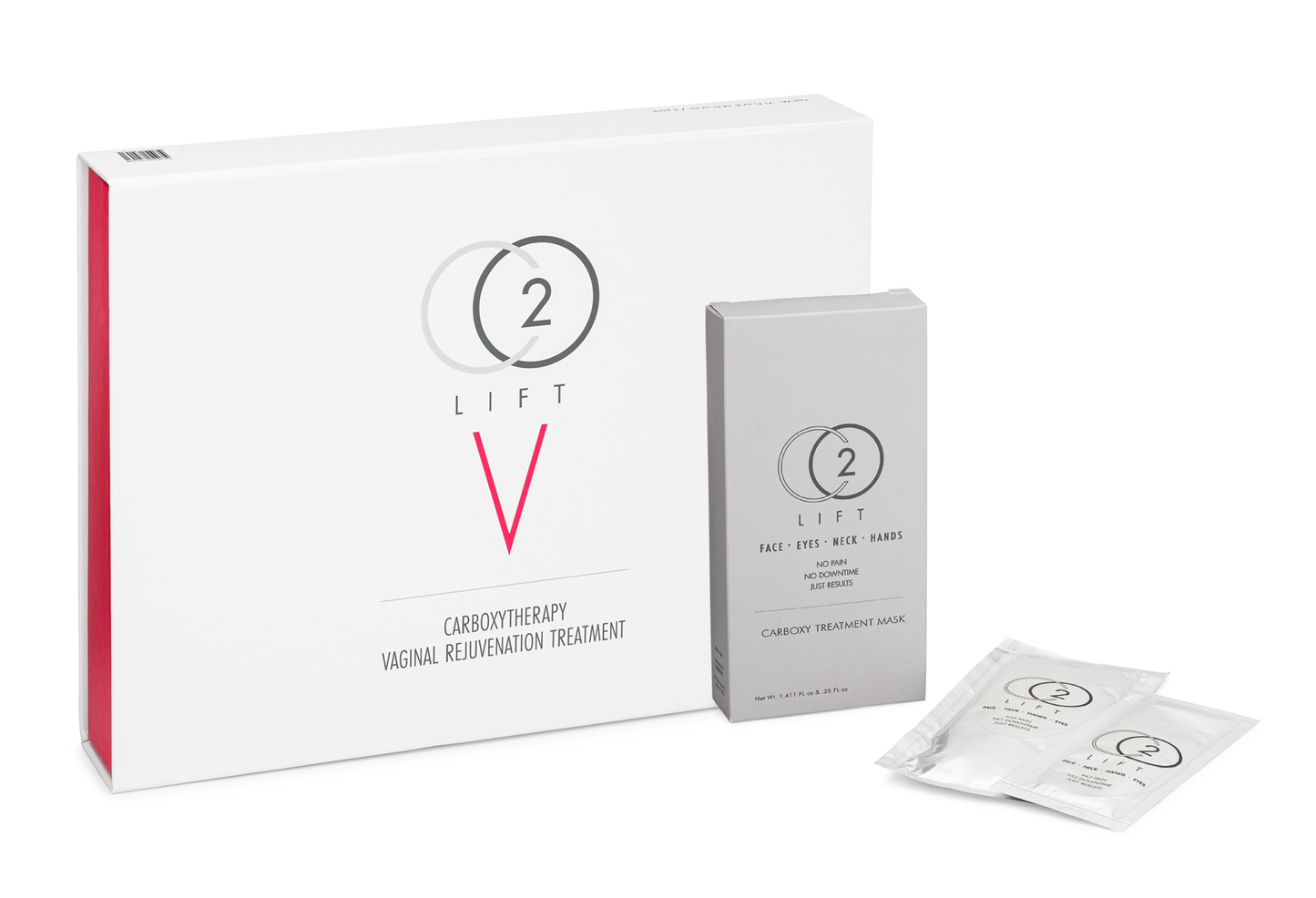 Co2lift V The At Home Carboxy Vaginal Treatment Kit 5 Count Free C Co2lift