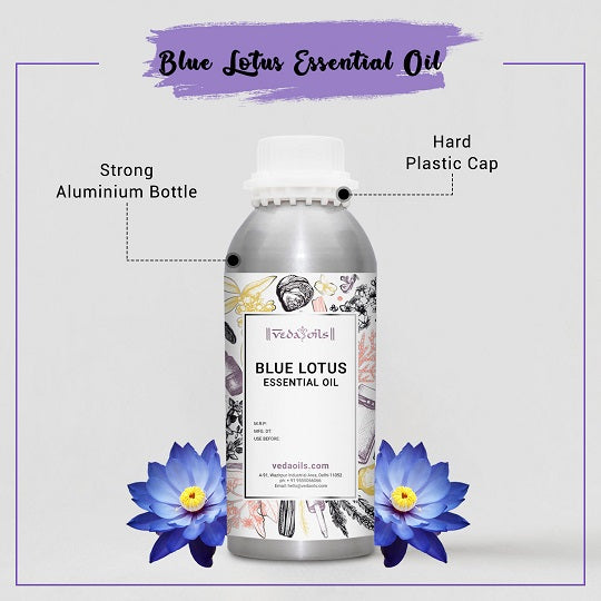 Buy Blue Lotus Essential Oil Online At Best Price In India Vedaoils