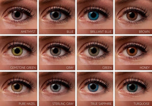 Gray Premium 3 Tone Colored Contacts Icolorcontactlenses