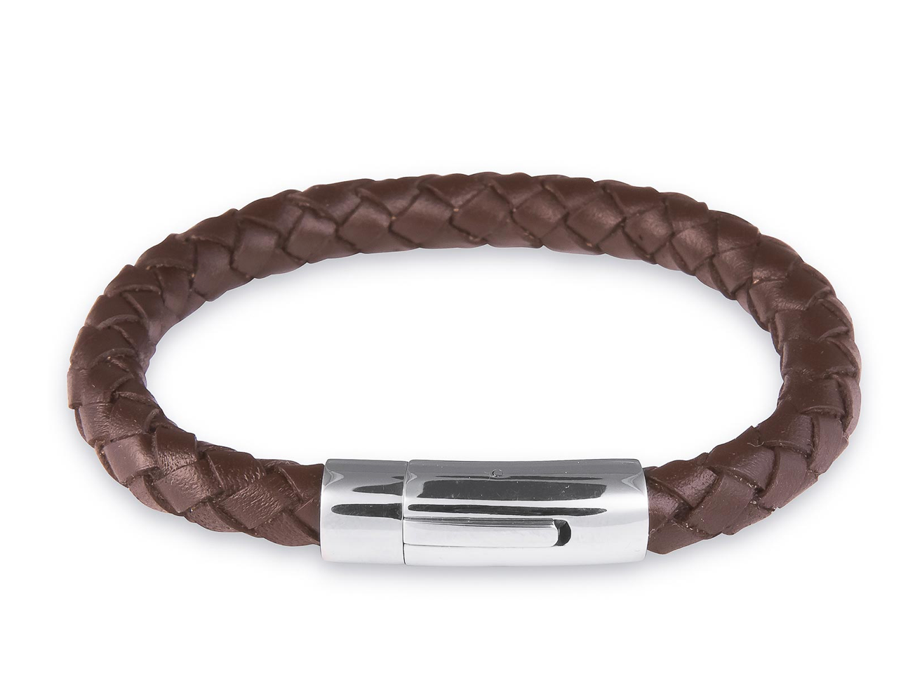 Mens Leather Charm Bracelets Little Heart Jewellery