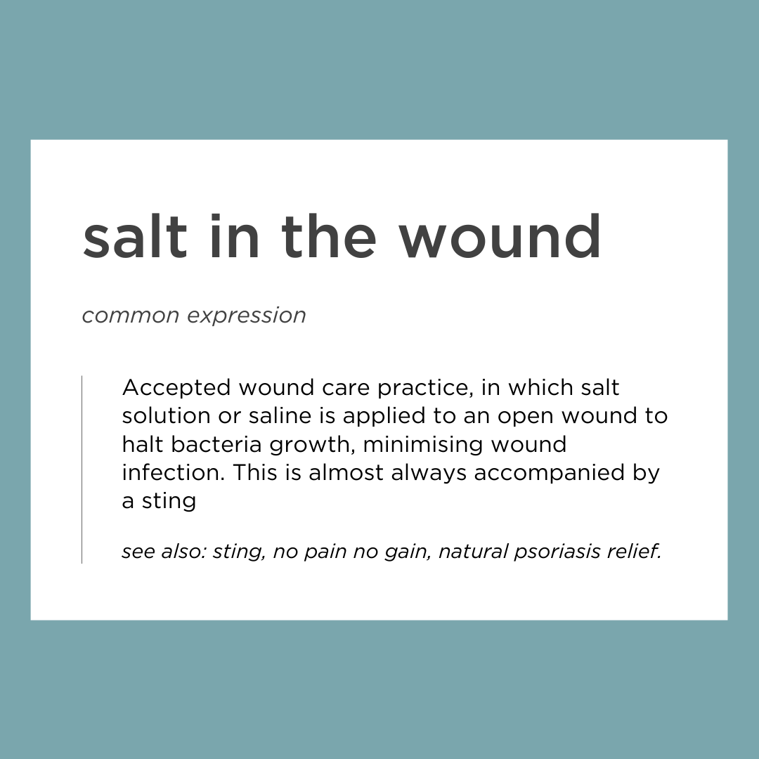 Salt In The Wound Abundant Natural Health