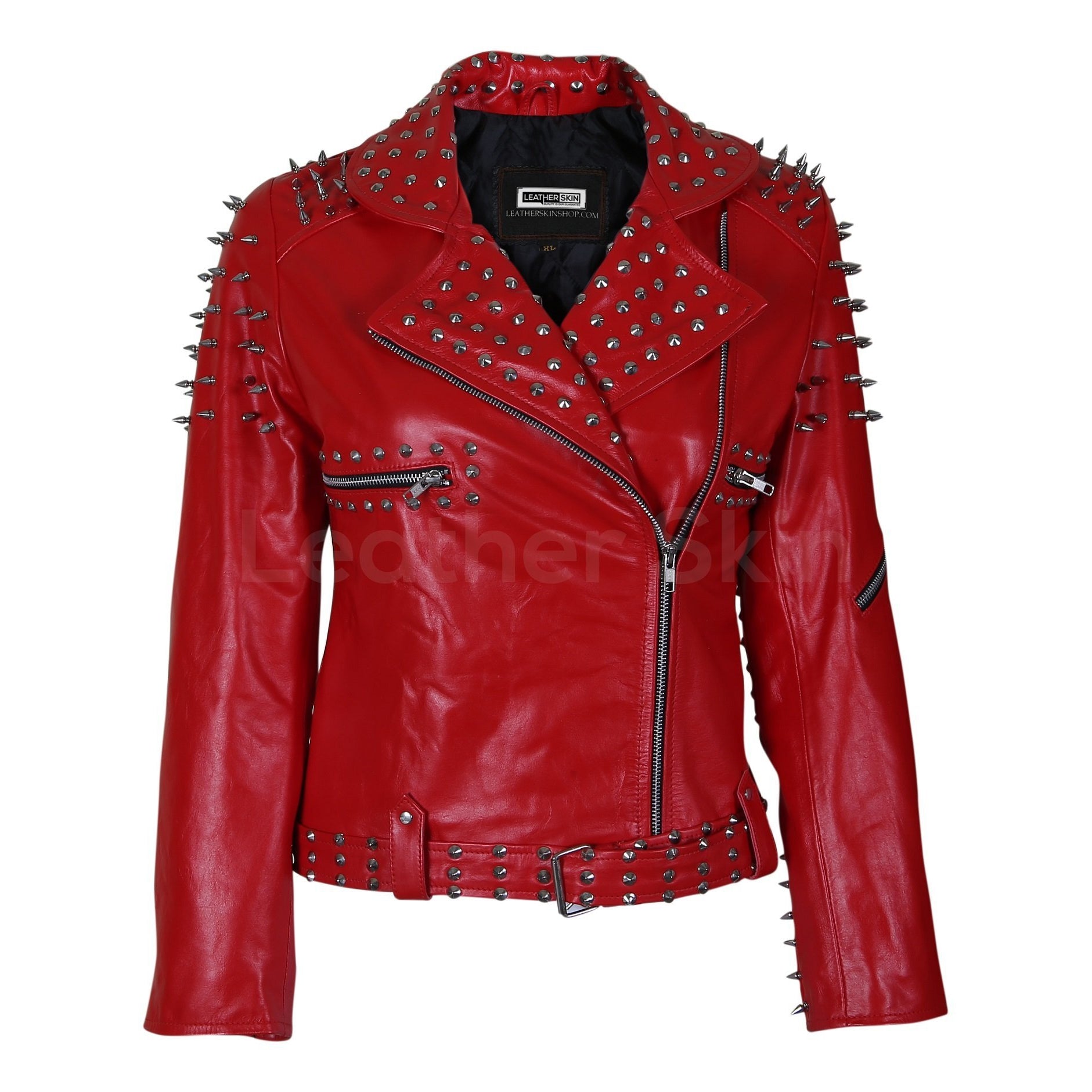 Real Red Leather Jackets For Men And Women Leather Skin Shop