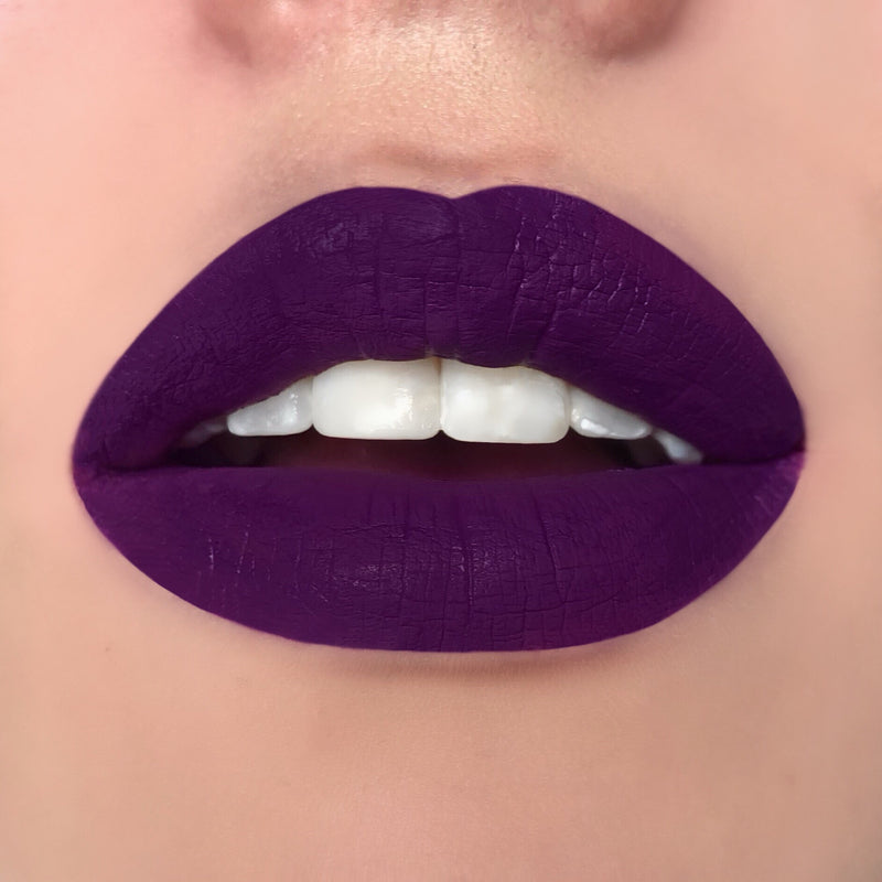 Purple Rain Matte Liquid Lipstick G O A T Cosmetics