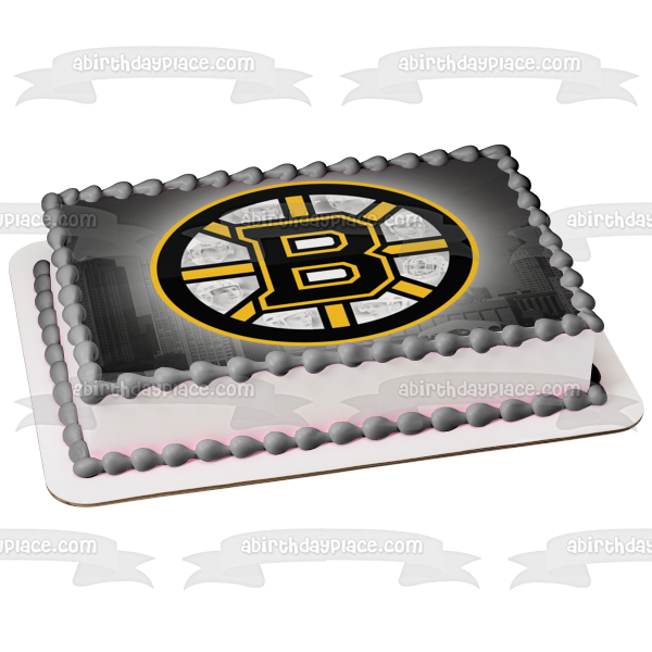 Boston Bruins Logo Professional Sports Ice Hockey Team Boston Massachu A Birthday Place