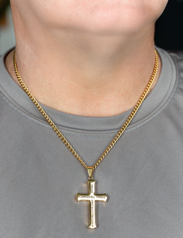 Gold Cross Necklace Mens Gold Cross Necklace Atrio Hill Men S Necklaces Men S Necklaces