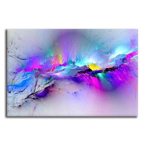 Bright Colorful Abstract Canvas Wall Art Modern Prints Canvasx Net