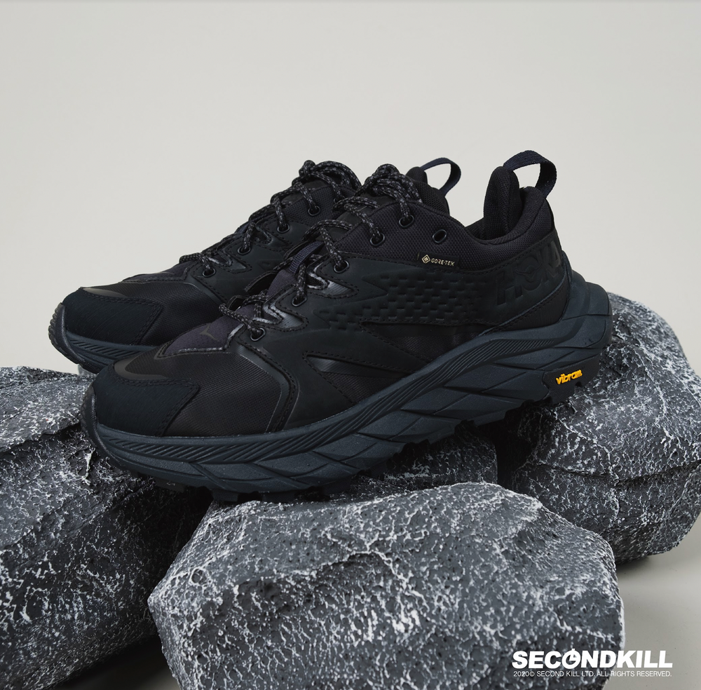 Hoka One One Anacapa Low Gore Tex Black Second Kill