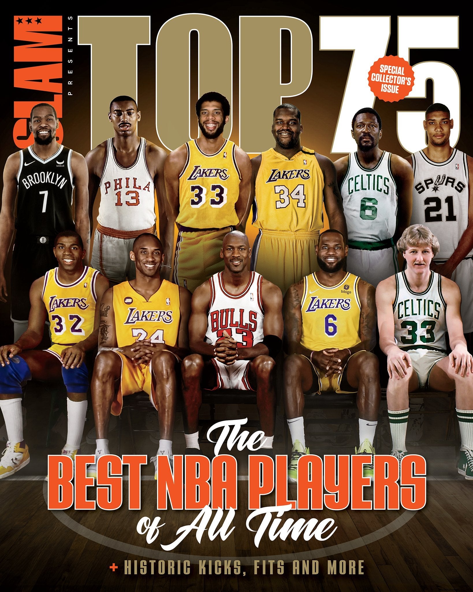 Slam Presents Top 75 Nba Players Of All Time Slam Goods