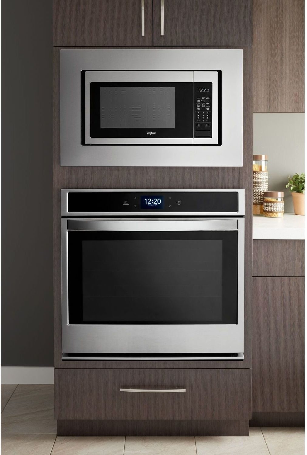 Whirlpool Stainless Steel 30 Microwave Trim Kit Mk2160az Leon S