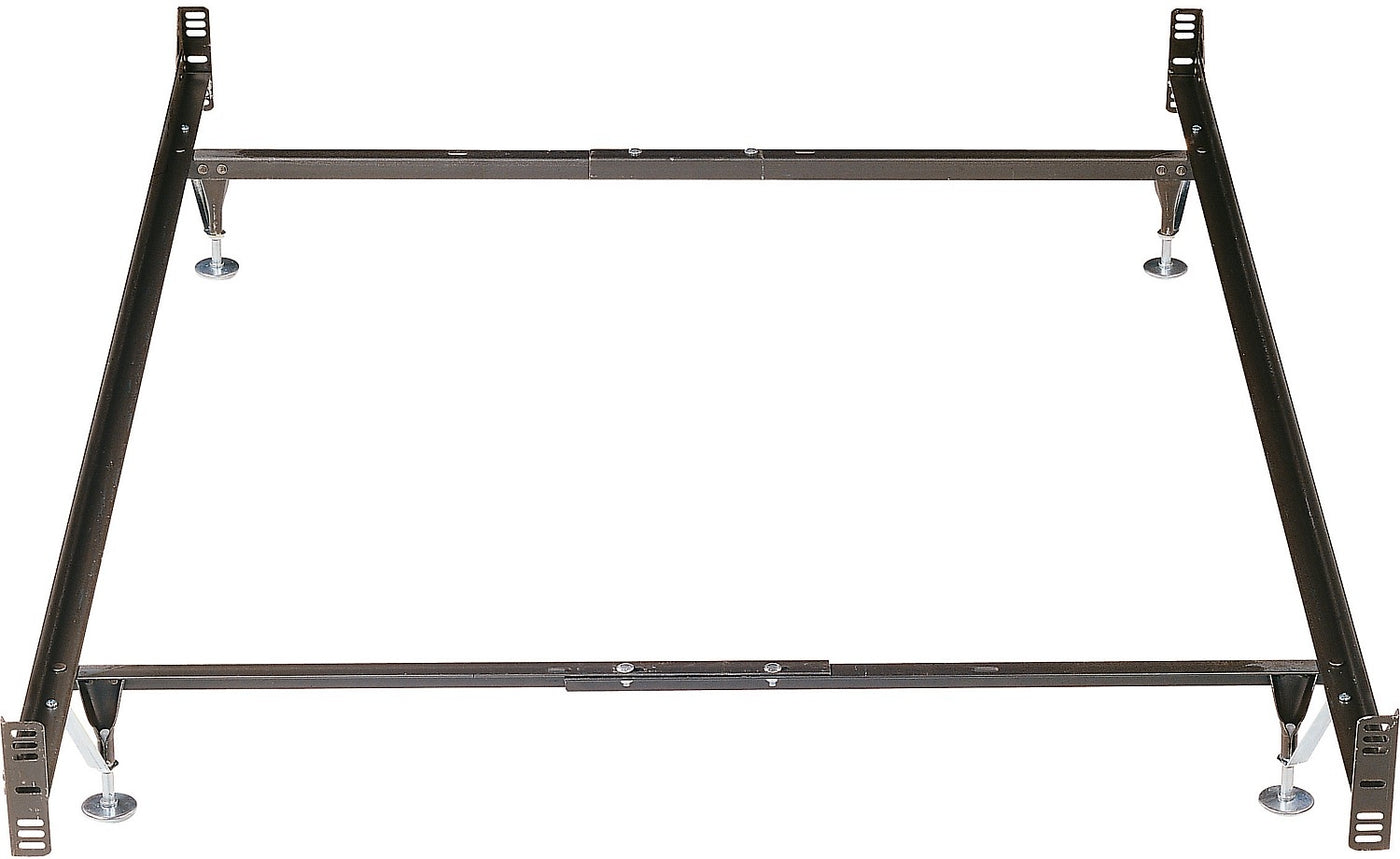 Twin Full Metal Glide Bed Frame With Headboard Footboard Attachment The Brick