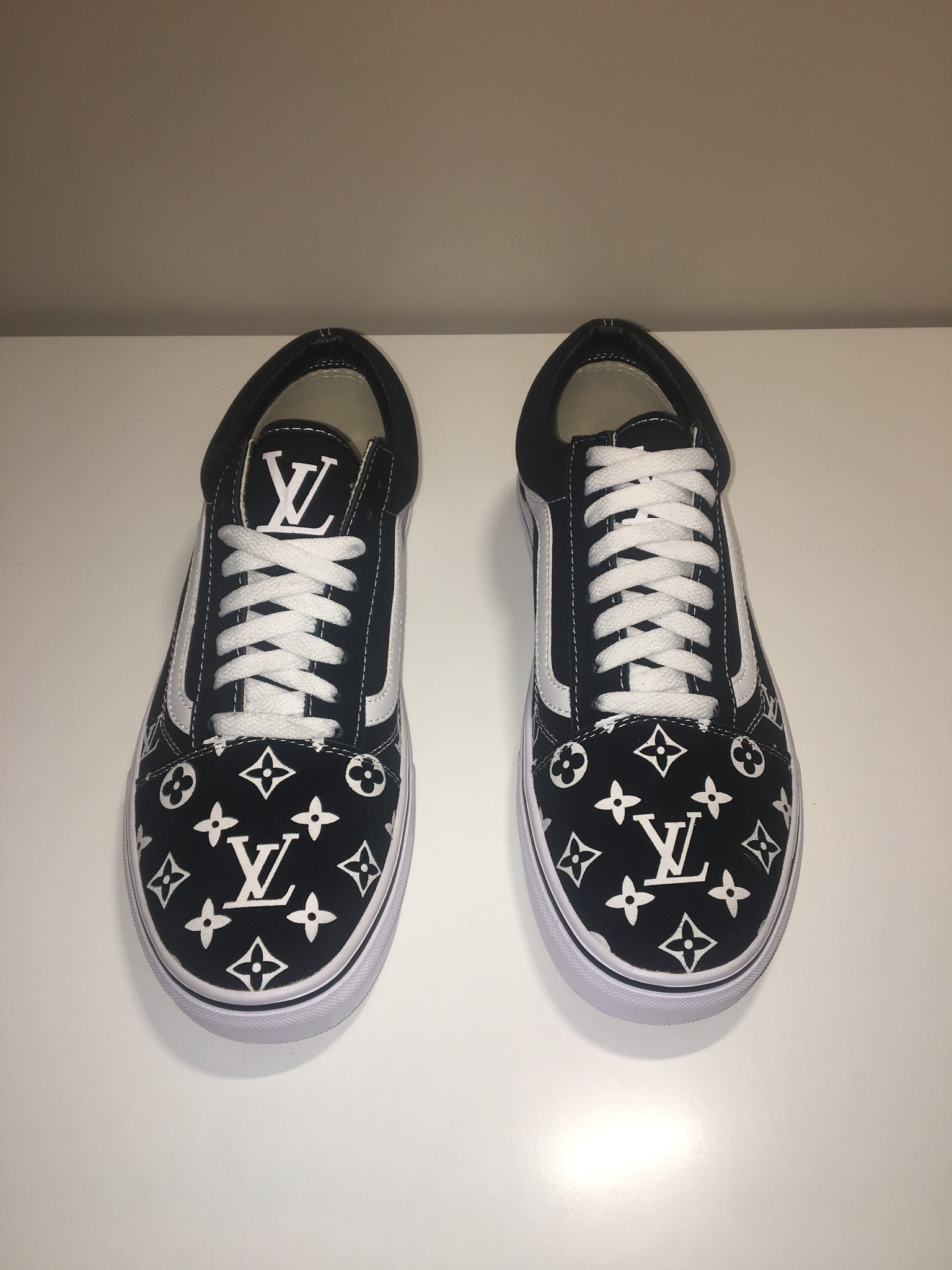 Supreme x LV VANS Old Skool CB Louis Vuitton Custom