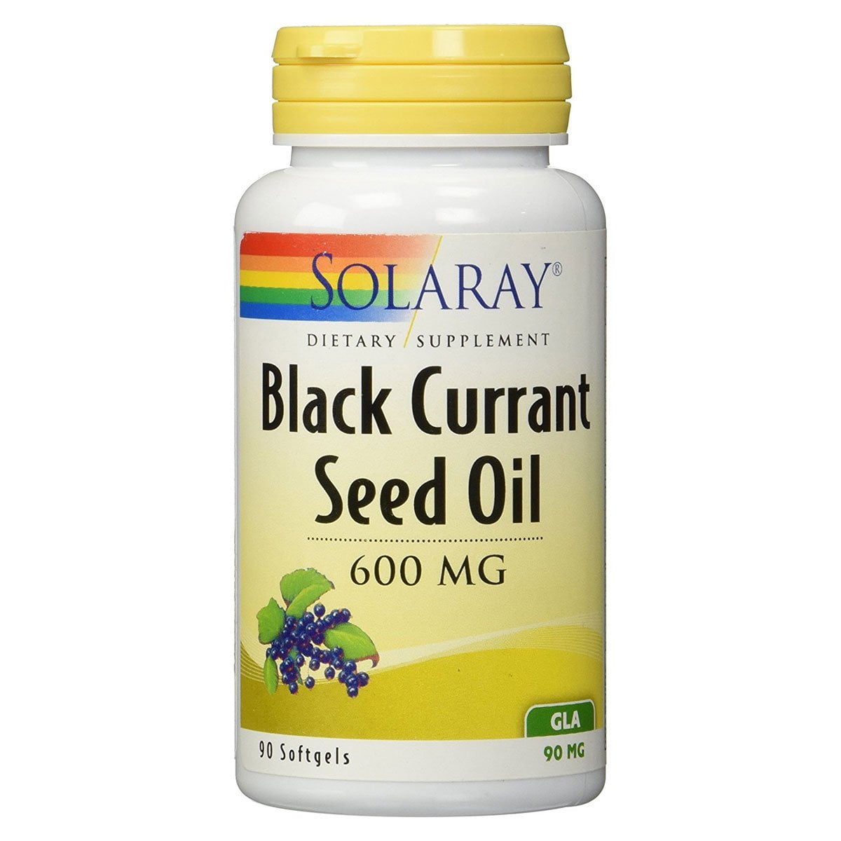 Solaray Black Currant Seed Oil 600mg Hair Skin And Immune Support Best Price Nutrition