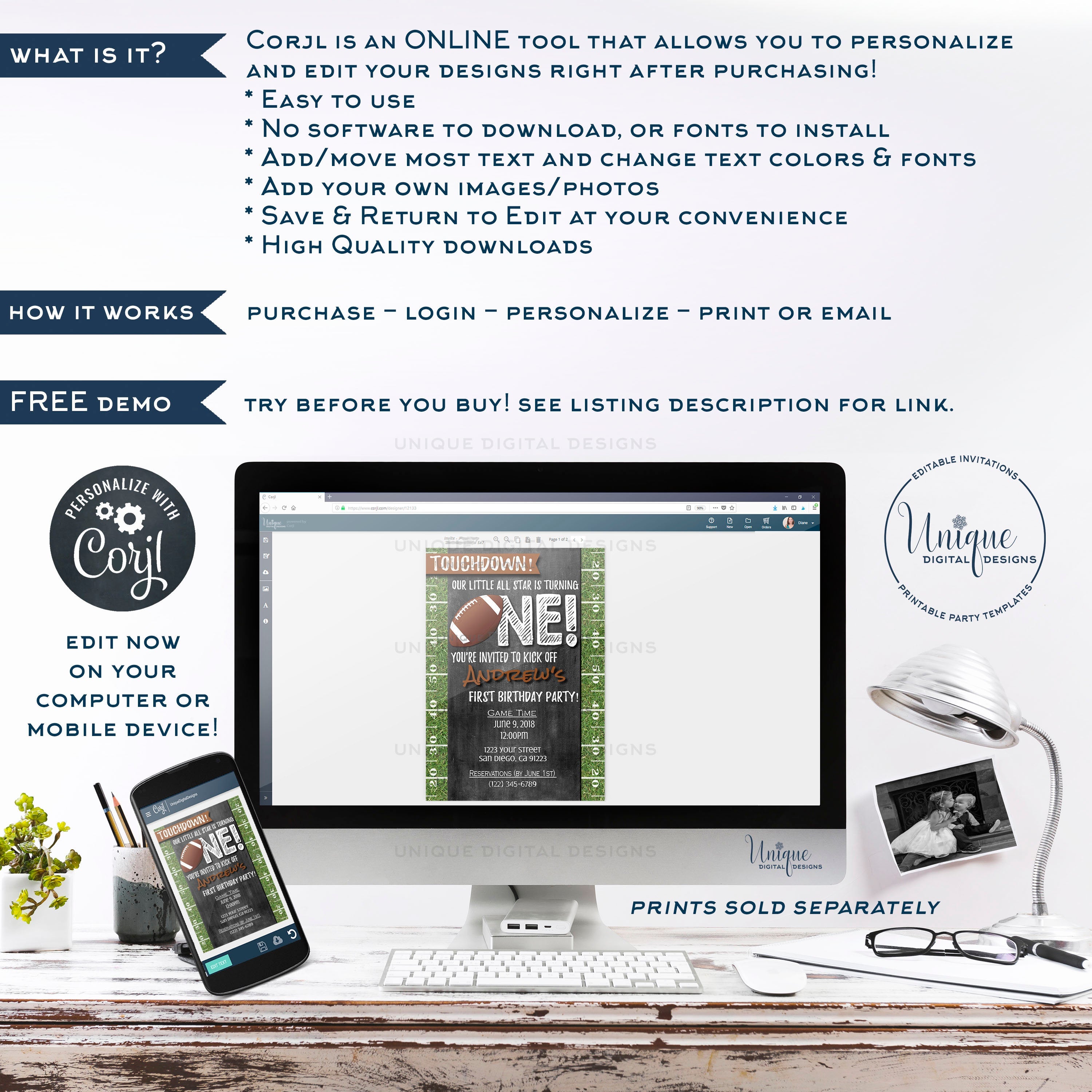 Boo Bash Invitation Flyer Editable School Halloween Party Printable I