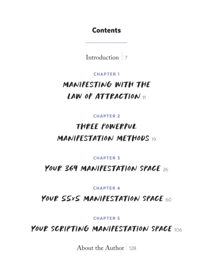 Law Of Attraction Manifestation Journal The Ninth House