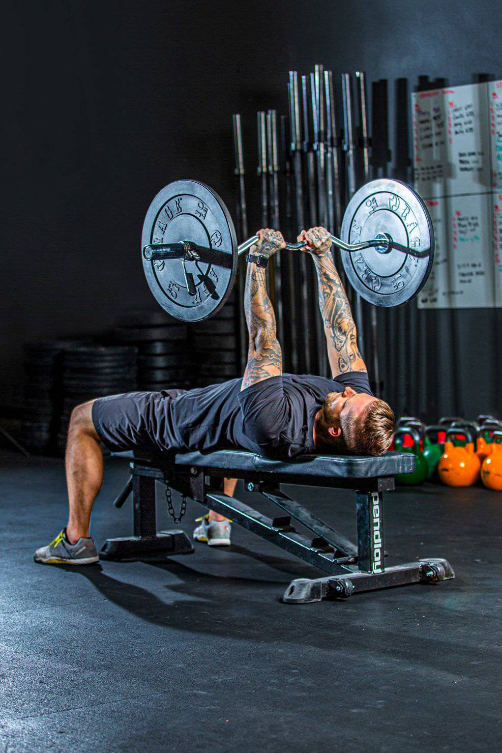 47 Ez Curl Bar Rage Fitness