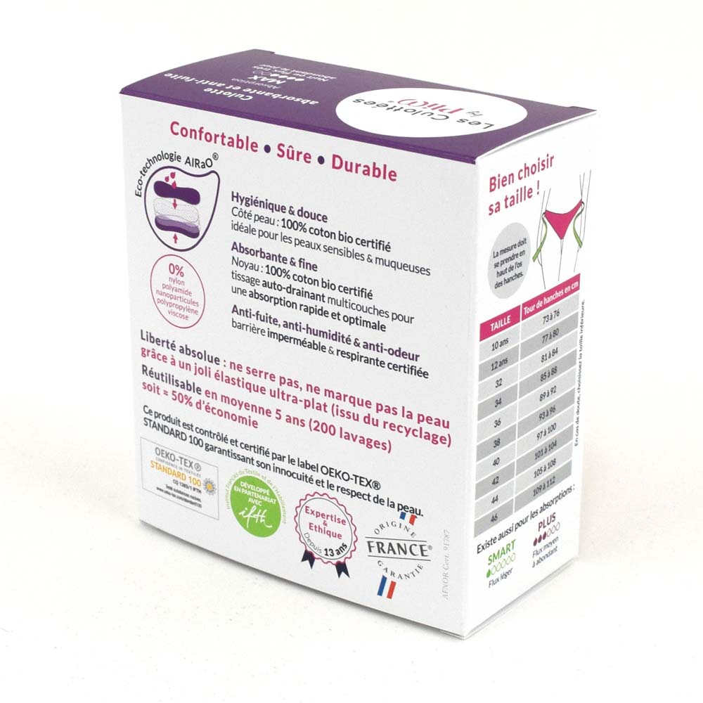 Plim Culotte A Galon Max Avec Packaging France Taille 10 Ans Aventure Bio