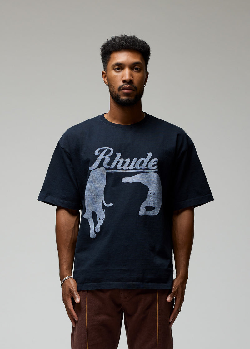 Rhude Black Cat T Shirt 1032 Space