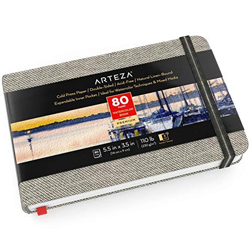 Shop Arteza 3 5x5 5 Watercolor Book Sm At Artsy Sister