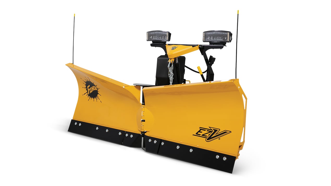 Fisher Ez V V Plow Snowplow New Hydraulics