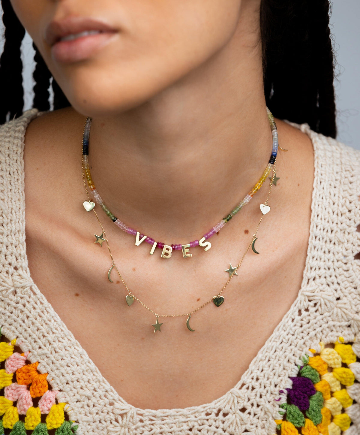 The Good Vibes Necklace Roxanne First