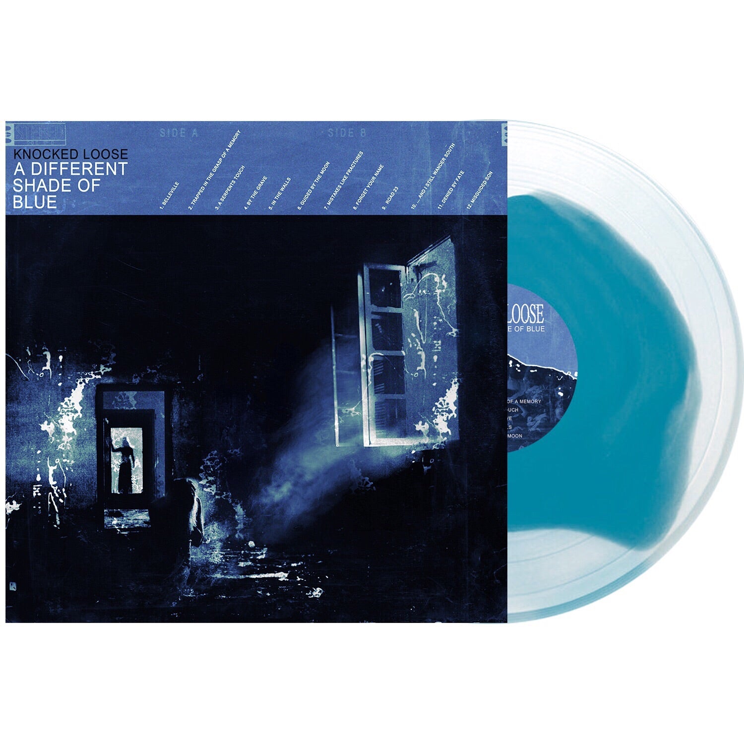 Knocked Loose A Different Shade Of Blue Vinyl Indie Exclusive Uk Rising Merch