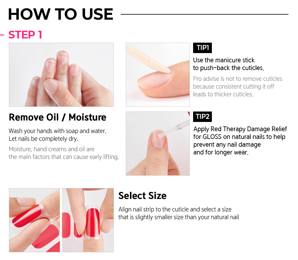 Dashing Diva Singapore Magic Gel Strip Guide Dashing Diva Singapore