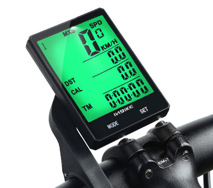 Compteur Sans Fil Ecran Lcd Route Vtt Iovevelo
