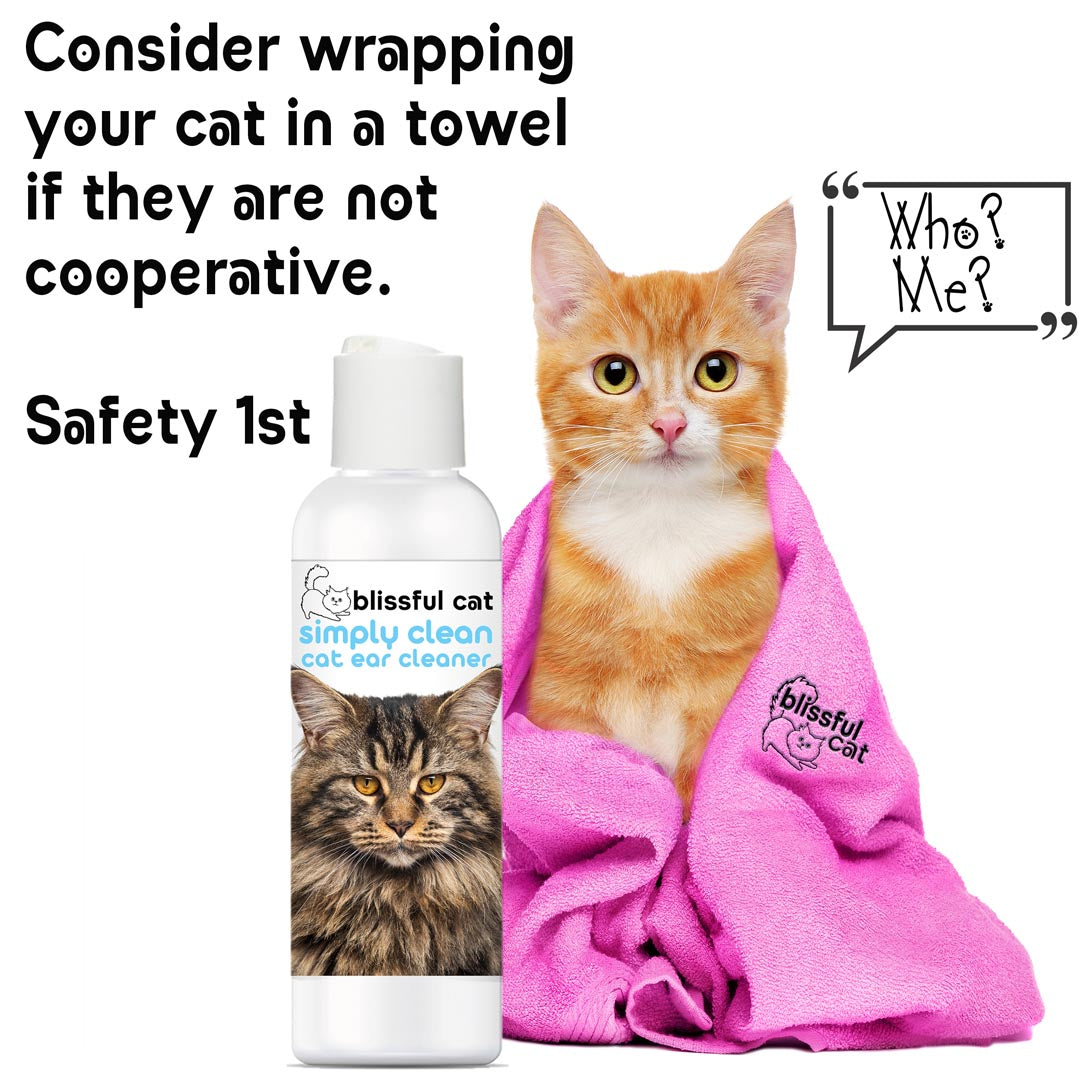 Simply Clean Cat Ear Cleaner For Your Cat S Stinky Dirty Ears