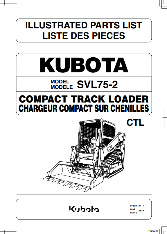 Svl75 2 Parts Manual Nova International Ltd